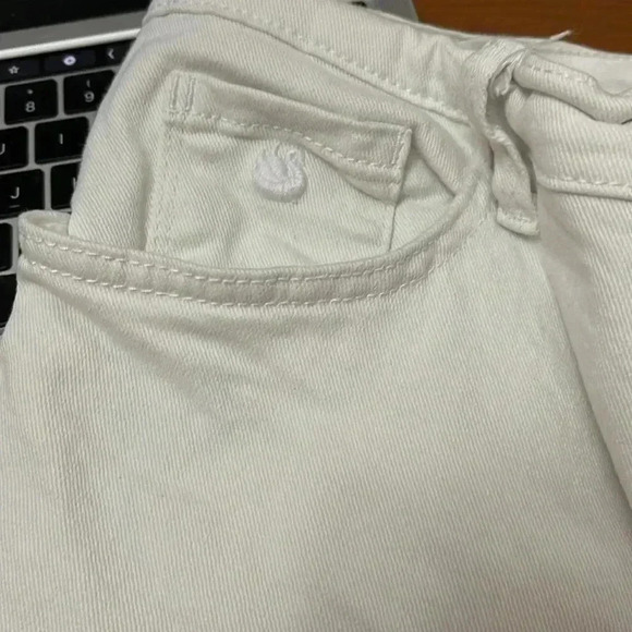 White Jeans Gloria Vanderbilt Amanda Size 16 - Picture 5 of 6